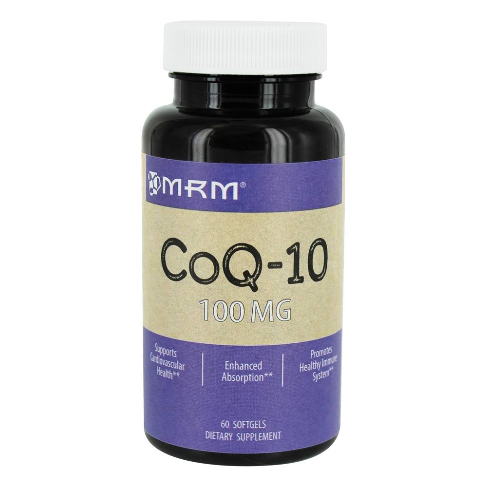 Comprar CoQ-10 para Saúde Cardiovascular e Imune 100 mg. - 60 Softgels MRM
