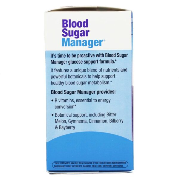 Comprar Gerente de açúcar no sangue Glucose Support Formula - 60 Tablets Nature's Way - Imagem 5