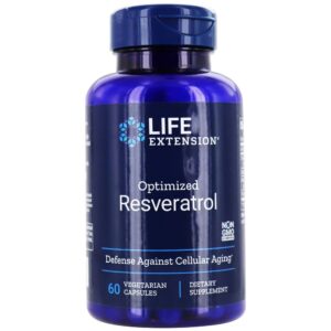 Comprar Resveratrol otimizado - Cápsulas vegetarianas 60 Life Extension