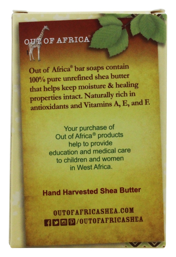 Comprar Pure Baunilha de Sabonete com Manteiga de Karité - 4 oz. Out Of Africa - Imagem 3