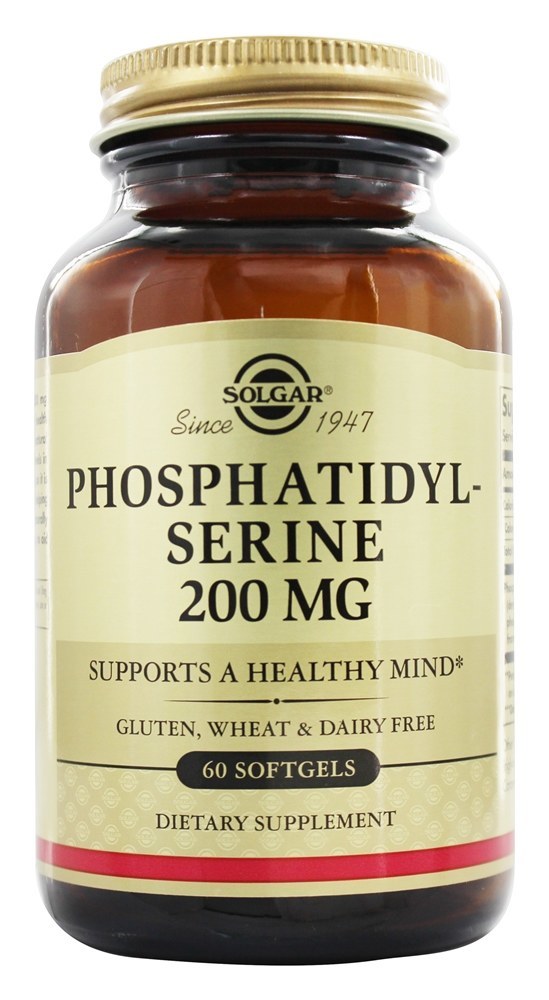 Comprar Fosfatidilserina 200 mg. - 60 Softgels Solgar