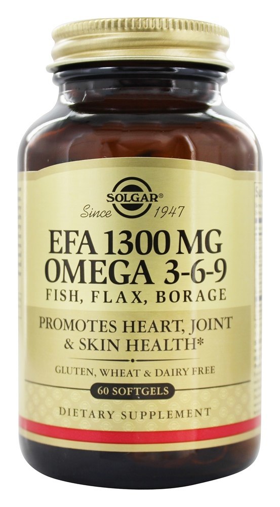 Comprar EFA Omega 3-6-9 1300 mg. - 60 Softgels Solgar