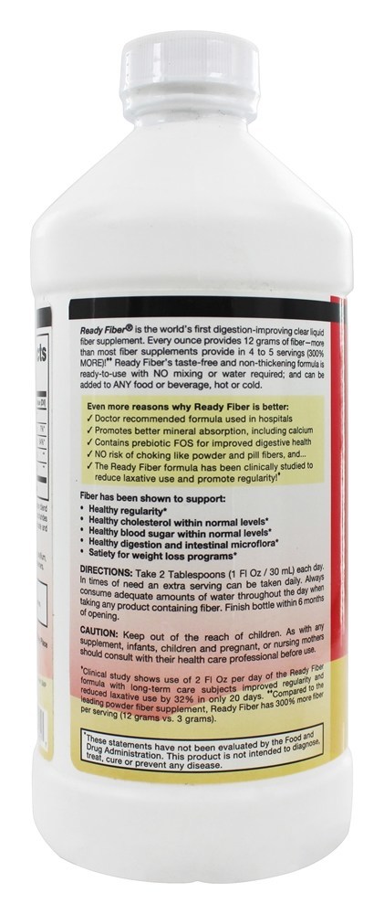 Comprar Fibra Pronta 100 % Fibra Líquida Natural - 15 fl. oz. Health Direct - Imagem 3