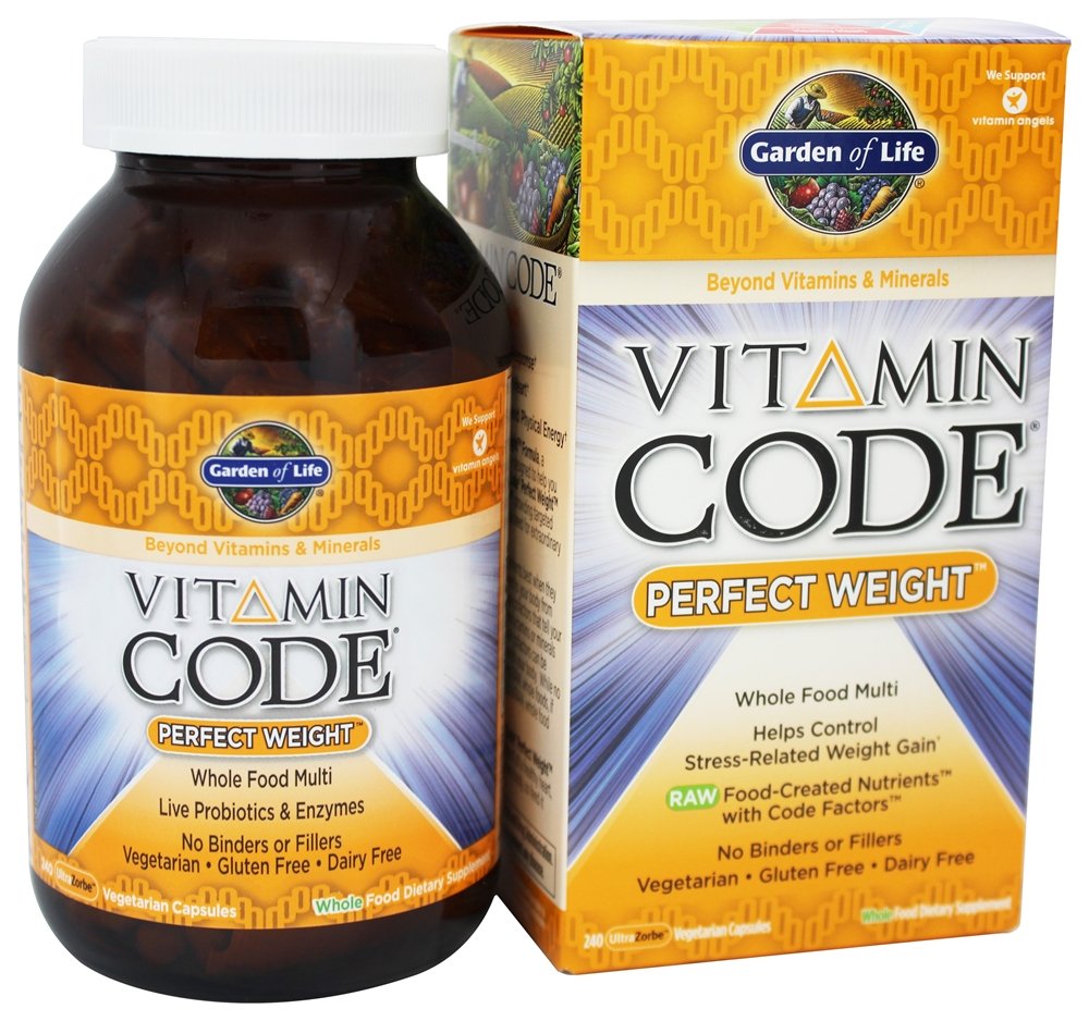 Comprar Vitamin Code Fórmula Para Um Peso Perfeito - Cápsulas vegetarianas 240 Garden of Life