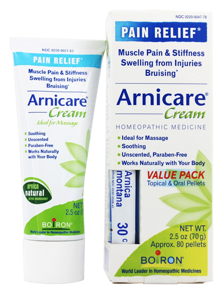 Comprar Arnicare Creme com Arnica 30C Tubo Value-Pack Alívio da Dor Homeopática - 2 Contagem Boiron