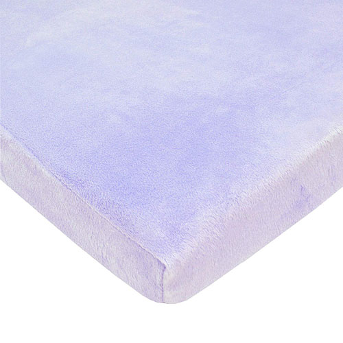 Comprar American Baby Heavenly Soft Chenille Mini Crib Sheet Lavender -- 1 Sheet