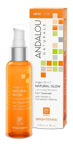 Comprar Andalou Naturals Brightening Argan Oil + C Natural Glow 3 in 1 Treatment -- 1.9 fl oz