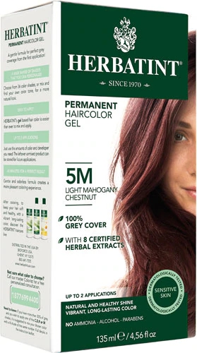 Comprar Herbatint Permanent Haircolor Gel 5M Light Mahogany Chestnut -- 135 mL