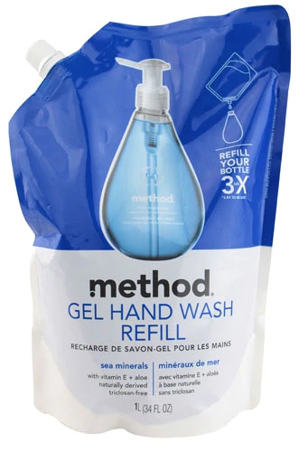 Comprar Method Gel Hand Wash Refill Sea Minerals -- 34 fl oz