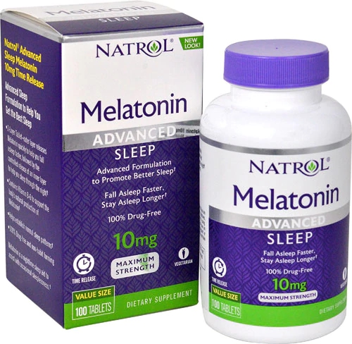 Comprar Natrol Advanced Sleep Melatonin -- 10 mg - 100 Tablets