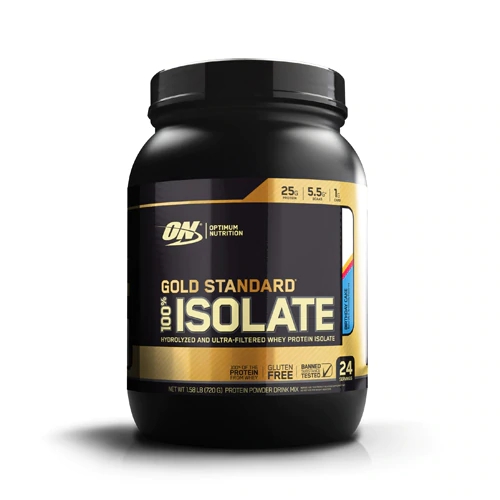Comprar Optimum Nutrition Gold Standard 100% Isolate Protein Powder Drink Mix Birthday Cake -- 1.58 lbs
