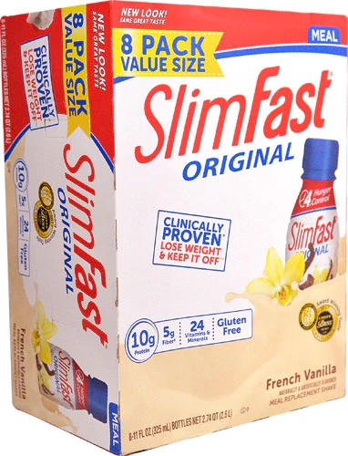 Comprar SlimFast Original RTD Meal Replacement Shake French Vanilla -- 8 Bottles