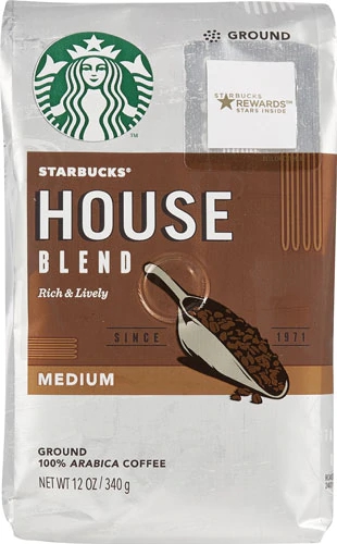 Comprar Starbucks Ground Coffee Medium Roast House Blend -- 12 oz