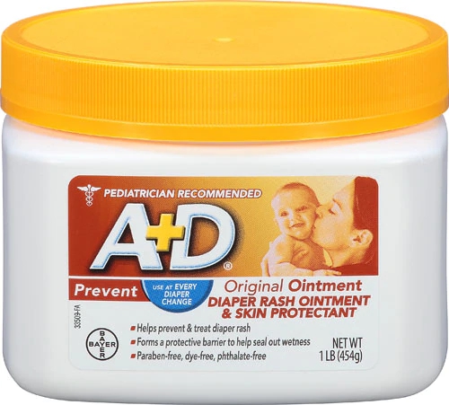 A + D Diaper Rash Ointment -- 1 lb