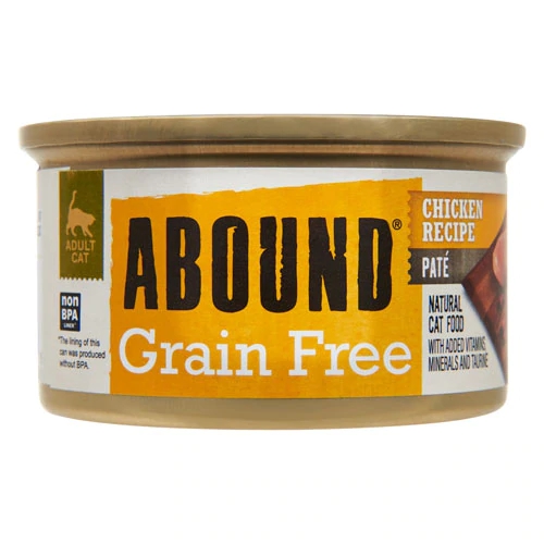 Comprar Abound Grain Free Paté Natural Cat Food Chicken Recipe -- 3 oz