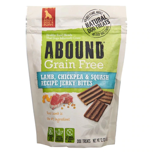 Comprar Abound Lamb, Chickpea & Squash Recipe Grain Free Jerky Bites -- 12 oz