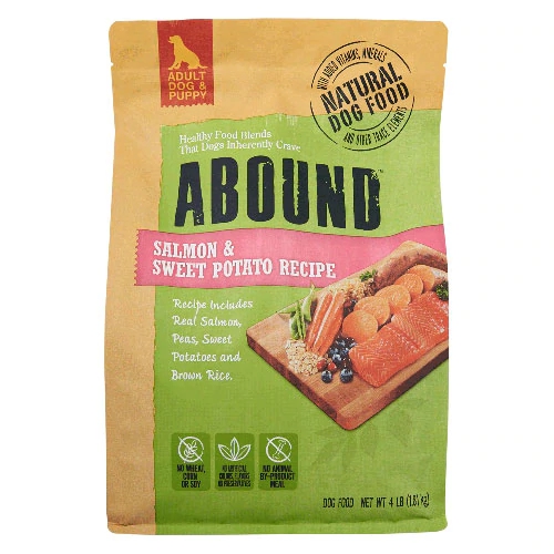 Comprar Abound Natural Dog Food Salmon & Sweet Potato Recipe -- 4 lb