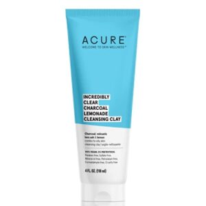 Acure Incredibly Clear Cleansing Clay -- 4 fl oz