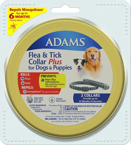 Comprar Adams Flea and Tick Collar Plus For Dogs and Puppies -- 2 Collars