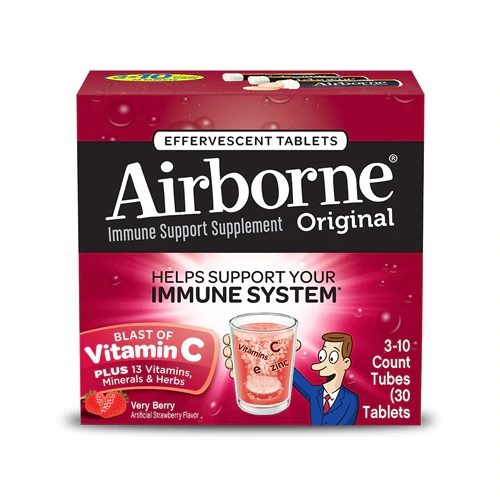 Comprar Airborne Immune Support Supplement Original Very Berry -- 30 Tablets
