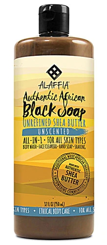 Comprar Alaffia Authentic African Black Soap Unscented -- 32 fl oz
