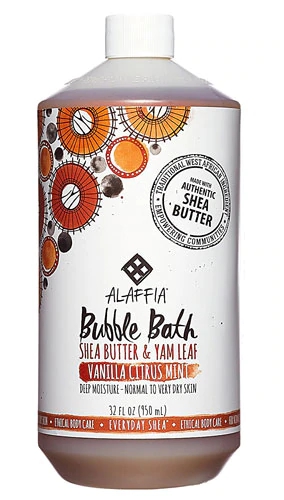 Alaffia Everyday Shea® Moisturizing Bubble Bath Vanilla Citrus Mint -- 32 fl oz