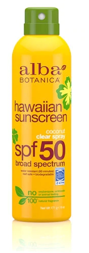 Comprar Alba Botanica® Hawaiian Clear Spray Sunscreen SPF 50 Coconut -- 6 fl oz