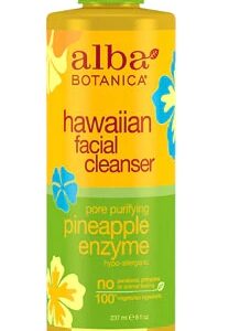 Alba Botanica Hawaiian Pineapple Enzyme Facial Cleanser -- 8 fl oz