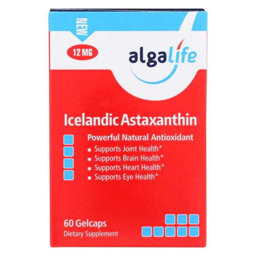Algalife Icelandic Astaxanthin -- 12 mg - 60 Gelcaps