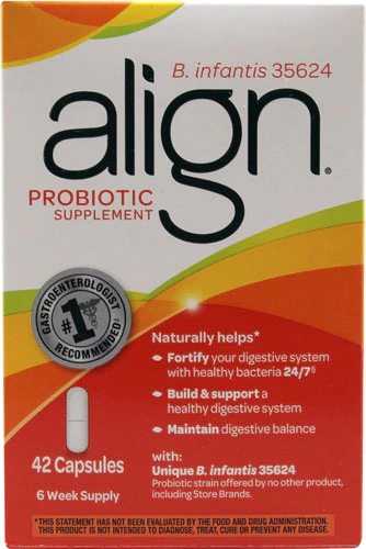 Align Probiotic Supplement -- 42 Capsules
