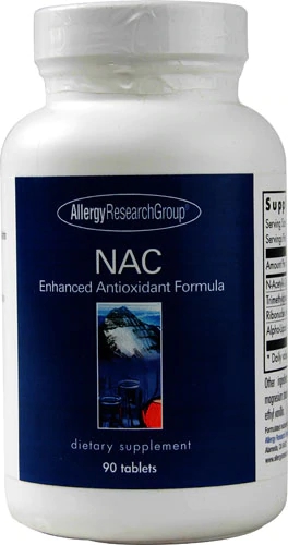 Comprar Allergy Research Group NAC Enhanced Antioxidant Formula -- 90 Tablets