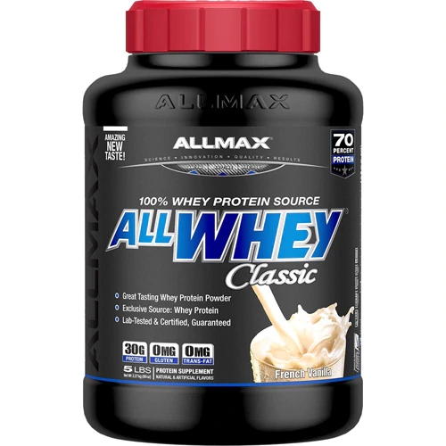 Comprar ALLMAX Nutrition ALLWHEY® CLASSIC Pure Whey Protein Blend French Vanilla -- 5 lbs