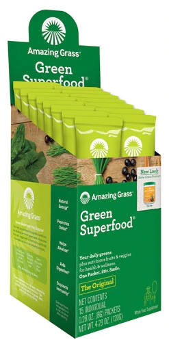 Comprar Amazing Grass Green SuperFood® Drink Powder -- 15 Packets