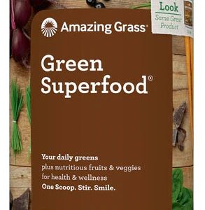 Comprar Amazing Grass Green SuperFood® Drink Powder Cacao Chocolate Infusion -- 60 Servings