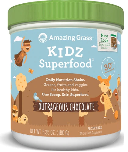 Comprar Amazing Grass Kidz SuperFood® Drink Powder Chocolate -- 30 Servings