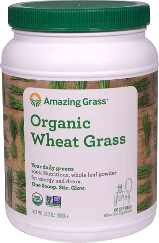 Comprar Amazing Grass Organic Wheat Grass Powder -- 100 Servings