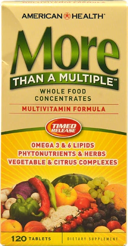 Comprar American Health More Than A Multiple™ Whole Food Concentrates -- 120 Tablets