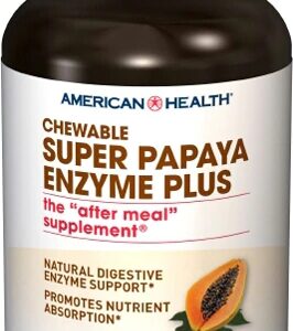 American Health Super Papaya Enzyme Plus Chewable -- 360 Chewable Tablets