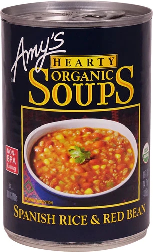 Amy's Organic Soup Spanish Rice and Red Bean -- 14.7 fl oz