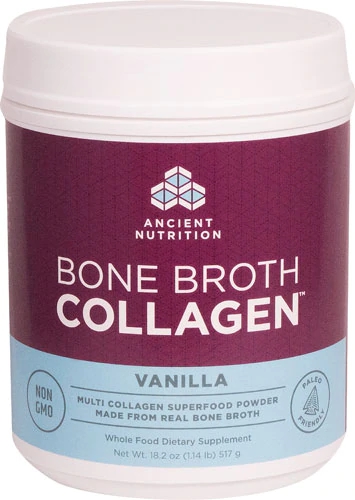 Comprar Ancient Nutrition Bone Broth Collagen™ Vanilla -- 18.2 oz