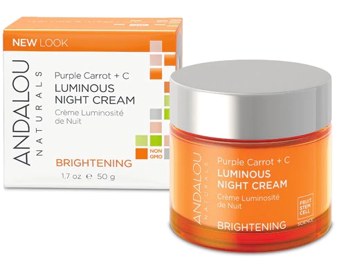 Comprar Andalou Naturals Brightening Purple Carrot + C Luminous Night Cream -- 1.7 fl oz