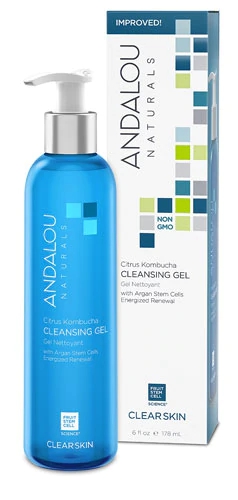 Comprar Andalou Naturals Clear Skin Cleansing Gel Citrus Kombucha -- 6 oz