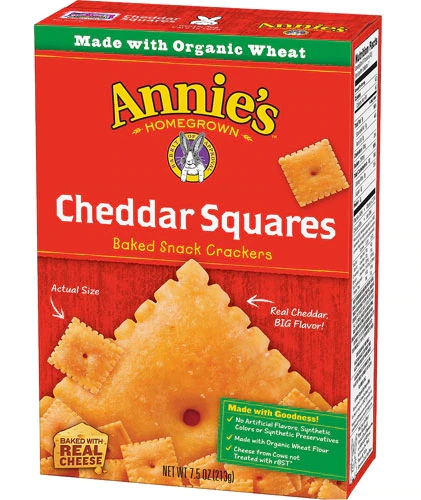 Comprar Annie's Homegrown Cheddar Squares -- 7.5 oz