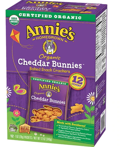 Comprar Annie's Homegrown Organic Cheddar Bunnies -- 12 Packets