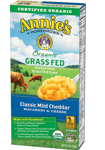 Comprar Annie's Homegrown Organic Grass Fed Classic Mild Cheddar Macaroni & Cheese -- 6 oz