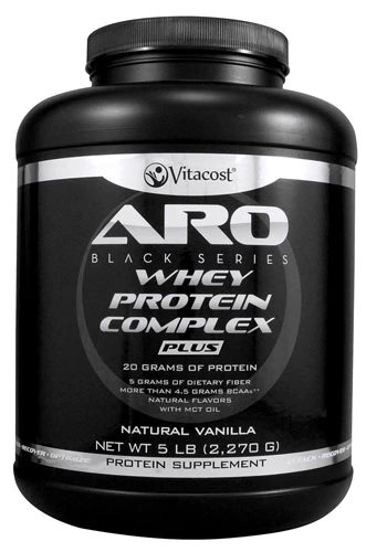 Comprar ARO-Vitacost Black Series Whey Protein Complex PLUS Natural Vanilla -- 5 lb (2270 g)