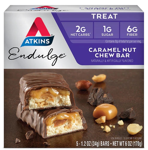 Comprar Atkins Endulge Bar Caramel Nut Chew -- 5 Bars