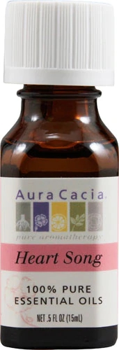 Aura Cacia 100% Pure Essential Oils Heart Song -- 0.5 fl oz