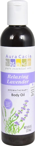 Comprar Aura Cacia Aromatherapy Body Oil Relaxing Lavender -- 8 fl oz