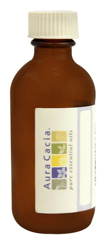 Aura Cacia Empty Amber Bottle with Writeable Label -- 2 fl oz